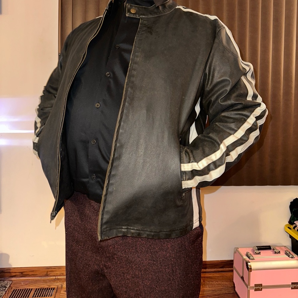 Men’s Genuine Leather Biker